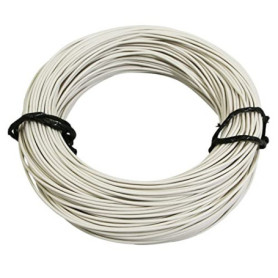 Câble électrique souple 5m 0,75mm² en cuivre blanc - cyclingcolors