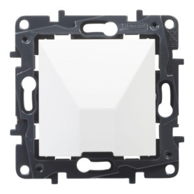 Sortie de Câble Composable Niloé Step - Installation Encastrée Blanche