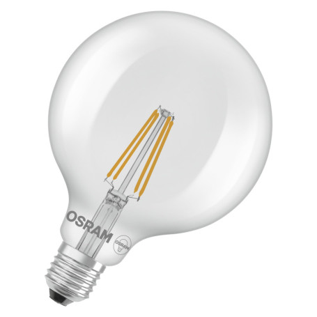 Ampoule LED Osram Star Globe G125 - Éclairage Blanc Chaud 2700K