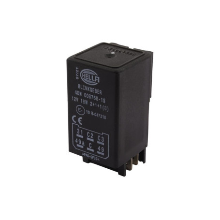 Centrale Clignotante HELLA 4DN 008 768-151 - 12V avec Support