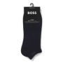Lot de 2 Chaussettes BOSS Uni pour Homme - Confort et Élégance en Bleu