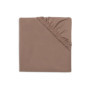 Drap-Housse Jersey Milky Coffee pour Lit Junior - Jollein