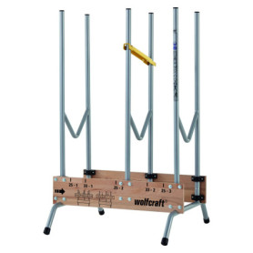 Chevalet de Tronçonnage Pliable Wolfcraft pour Bois de Chauffage