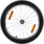 Roue de Rechange pour Remorque de Vélo 20 pouces - FLAMINGO