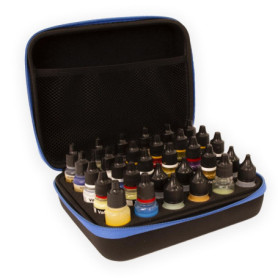 Mallette Organisateur Hartem pour Peintures Acryliques - 30 Bouteilles