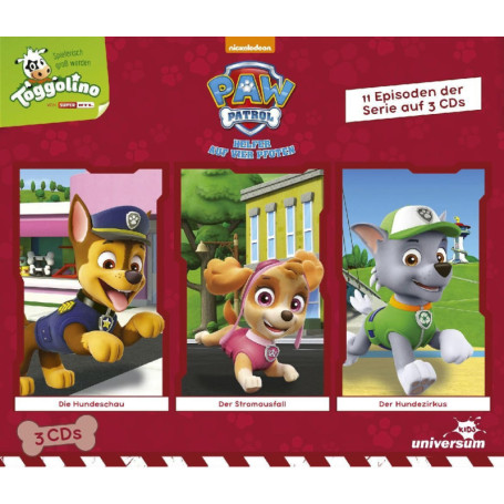 Coffret Audio Paw Patrol - 3 Histoires Enchantées