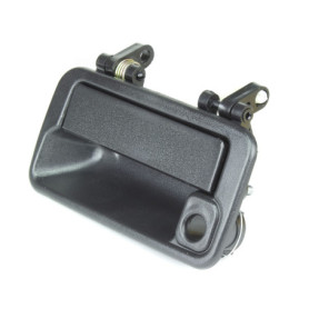 Poignée de Portière Avant Gauche pour Suzuki Vitara 1989-1998 - Noir Poli