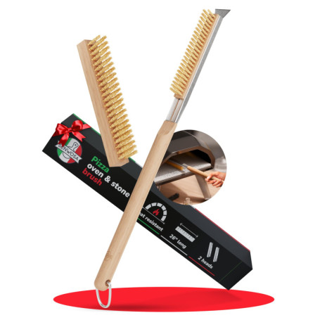 Four à Pizza Senwosa avec Brosse à Pierre Pratique