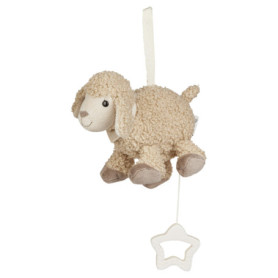 Boîte à Musique Flocon de Mouton - Douce Berceuse pour Nourrissons
