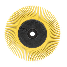 Brosse Radiale Scotch-Brite 6 en 1 - Grain 80 pour Métal et Bois
