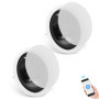 Haut-Parleurs de Plafond Bluetooth VEVOR - Système Encadré 150W pour Maison et Extérieur