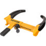 VEVOR Antivol de Roue Universel - Lot de 2 Sabots Réglables en Acier