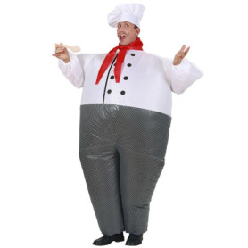 Costume Gonflable de Chef avec Soufflerie Intégrée - Carnaval et Fêtes à Thème