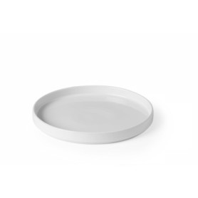 Assiette Plate Oslo HENDI en Porcelaine Émaillée - Ø240mm