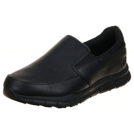 Skechers Nampa-Groton Chaussures de Travail Antidérapantes pour Homme - Noir