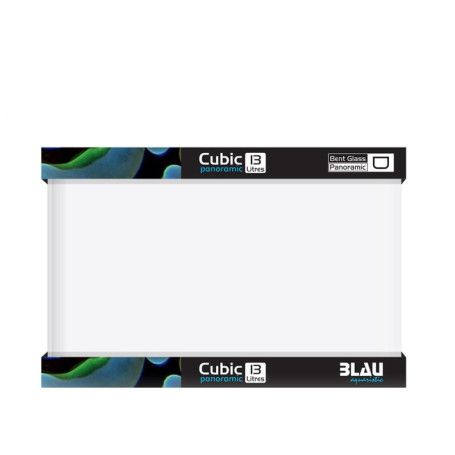 Kit d'Aquarium Cubic 3118 en Verre Flotté - Blau Aquaristic