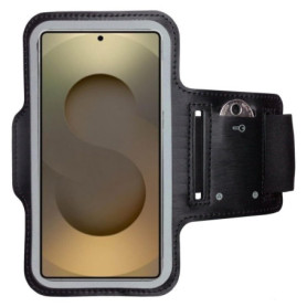 Brassard de Sport CoverKingz pour Samsung Galaxy S25 Ultra - Noir avec Compartiment pour Clés