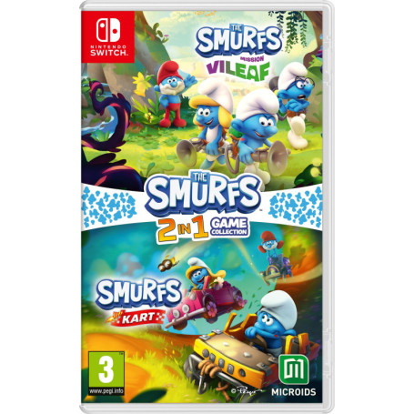 Collection de Jeux Smurfs : Mission Vileaf & Smurfs Kart
