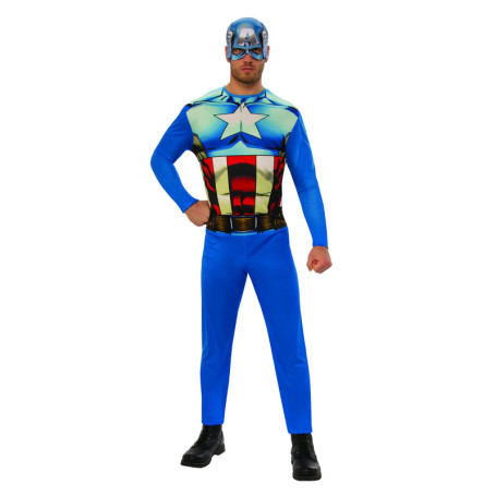 Déguisement Captain America Officiel pour Adulte - Rubie's - Taille M