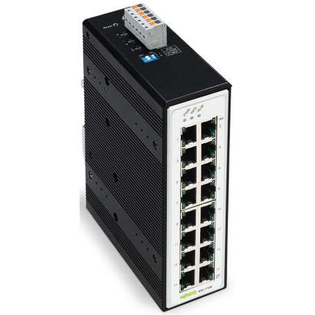 Switch Industriel WAGO 852-1106 avec 16 Ports Ethernet 10/100/1000 Mbps