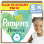 Couches Pampers Harmonie Taille 5 - 70 Couches Hypoallergéniques
