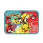 Boîte à goûter Pokémon multicolore pour enfants - 0,85L