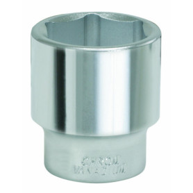 Douille 6 Pans KS Tools 3/4'' 50 mm - Finition Satinée en Chrome Vanadium