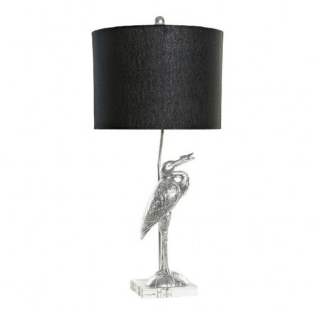 Lampe de bureau DKD Home Decor Noir Argent Polyester Acrylique Résine 220 V 60 W 199,99 €