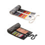 Trousse à Crayon Enroulable 2 Pièces - Sac Multi-usages pour Artistes et Enfants