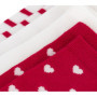 Lot de 3 Chaussettes Enfant Petit Bateau Imprimées Cœurs
