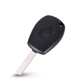Coque Clé Télécommande 2 Boutons pour Renault Clio et Autres Modèles