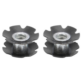 Écrou Étoile en Aluminium pour Casque de Vélo - 23.6MM