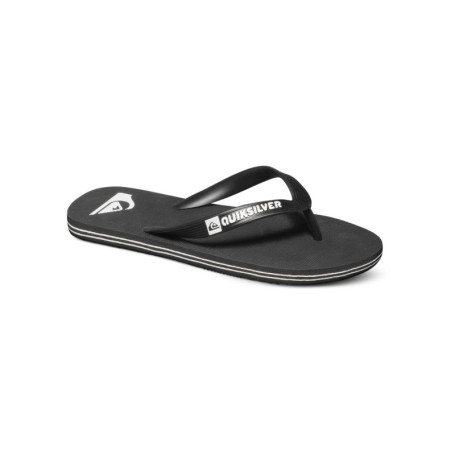 Sandales Quiksilver Molokai pour Garçon - Antidérapantes, Noires