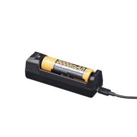 Chargeur Fenix are-X1 v2.0 USB-C pour Batteries Li-ION 18650, 21700, 26650