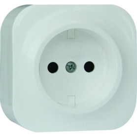 Prise de Courant Saillie Profil Eco Blanc - Legrand