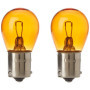 Ampoules Clignotantes Halogènes BAU15S 12V 21W Jaunes - Lot de 2
