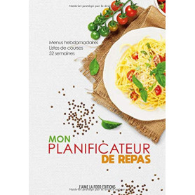 Planificateur de Repas Hebdomadaire avec Listes de Courses
