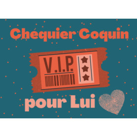 Chequier Coquin pour Lui - Coupons Sexy pour Couples