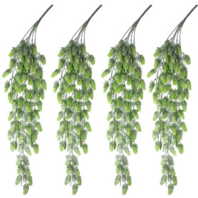 Guirlande de Houblon Artificiel AIVORIUY - Décoration Murale Élégante