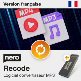 Nero Logiciel de Conversion MP3 sur Clé USB - Convertisseur Vidéo et Audio