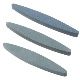 Set de 3 Pierres à Aiguiser en Forme de Bateau - Grain 120/150/240