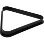 Triangle de Billard BILMAG Basic en PVC Noir pour Boules de 57,2 mm