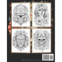Livre de Coloriage de Tatouages Modernes pour Adultes et Adolescents