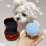 Jouet Couineur en Peluche pour Chien - Anneau de Fiançailles Doux