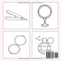 Livre de Coloriage Cosmétique : 50 Designs Beauté pour Tous les Âges