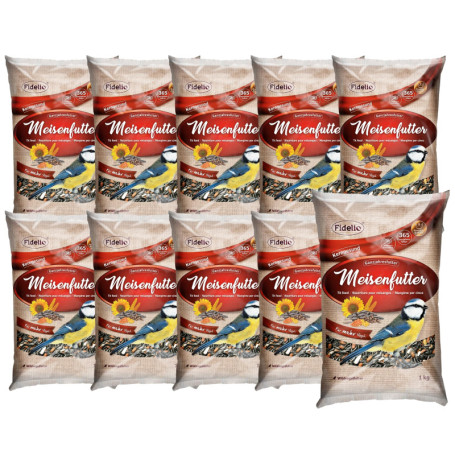 Fidelio Nourriture Complète pour Oiseaux Sauvages - Riche en Protéines - 5 kg