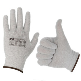 Gants antistatiques ESD Minadax - Précision et confort pour électronique et mécanique