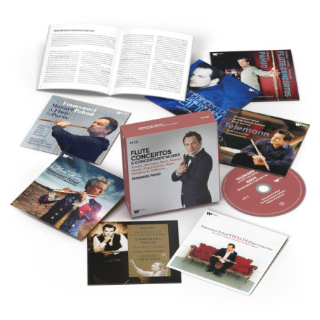Coffret 14 CD : Concertos pour Flûte par Emmanuel Pahud
