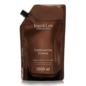 Recharge de Nettoyant pour Mains et Corps Cardamome & Tonka - 1,5 L