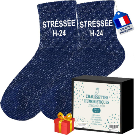 Chaussettes Humoristiques Femme Nedit - Cadeau Original et Brillant